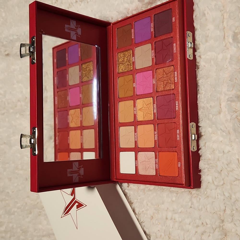 Jeffree Star Cosmetics Blood Sugar Eyeshadow Palette Brand New Never Used